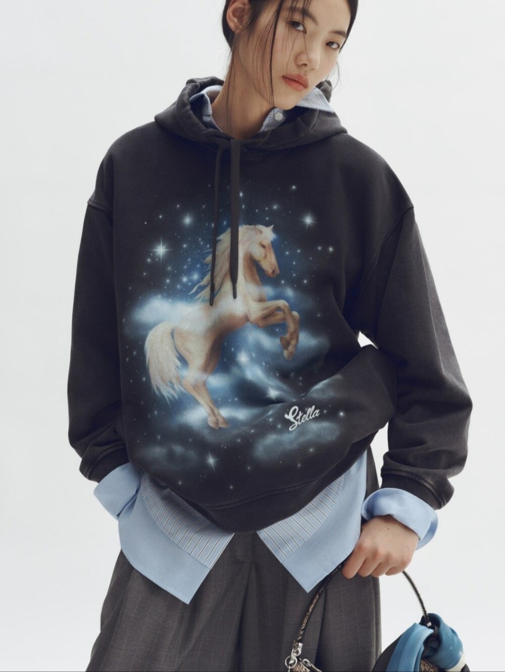 Stella McCartney X H&M Printed Cotton Hoodie size M